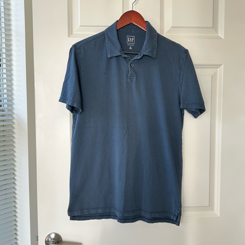GAP Men’s Navy Blue Polo Shirt